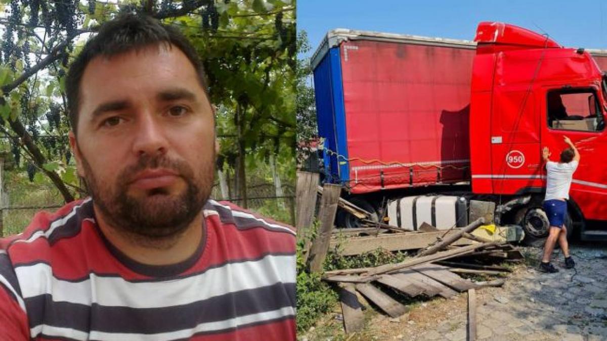 Prima reacție a șoferului de TIR care a evitat o bătrână în ultima clipă: ”Dacă eram băut sau neatent, ea azi era cu mâinile la piept!”