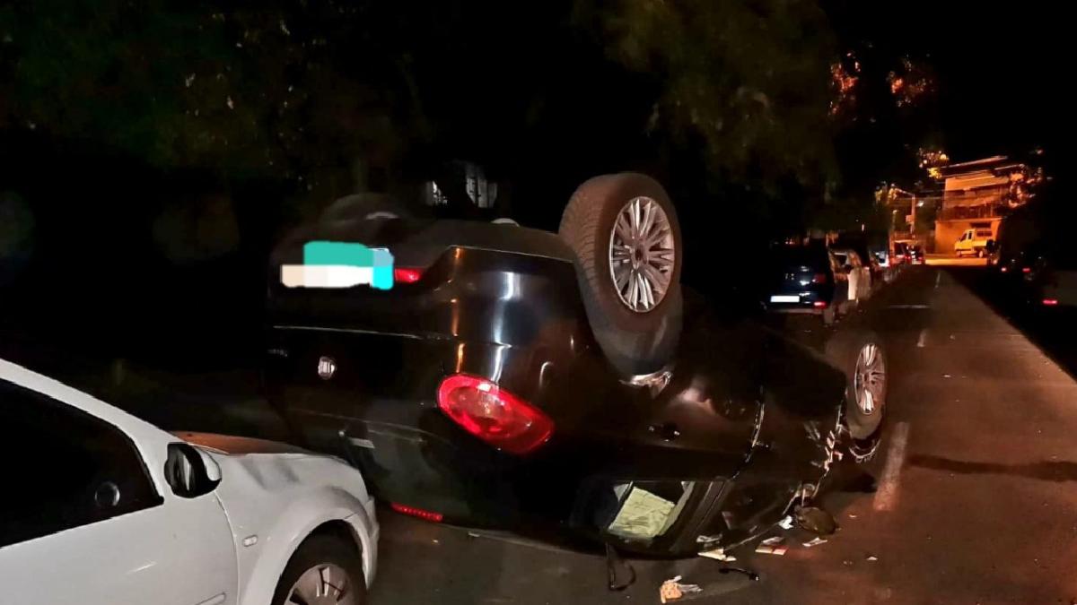 Un șofer beat a avariat 4 autoturisme parcate pe o stradă din Slobozia