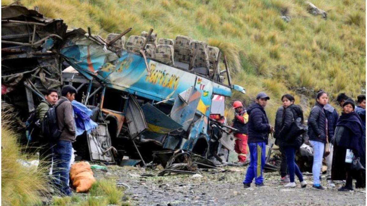 accident bolivia autobuz