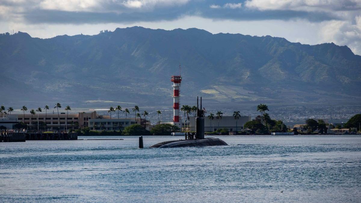 US nuclear power submarine