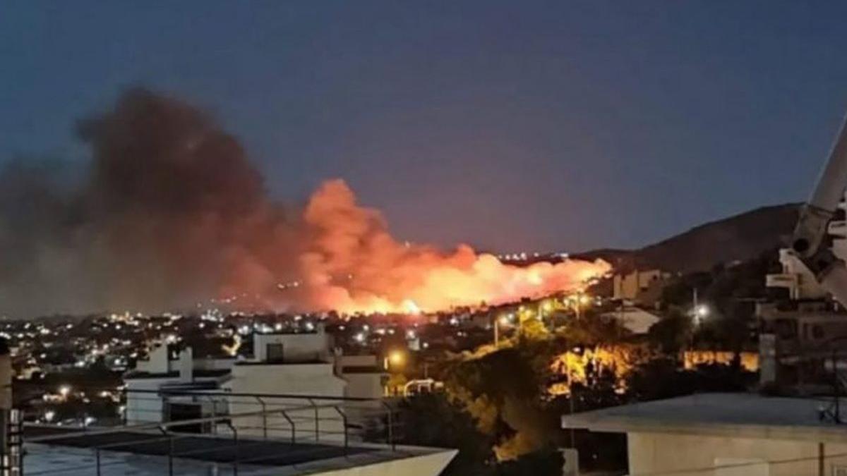 Greece wildfires