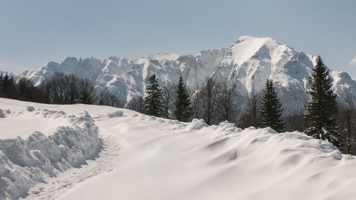 România, temperaturi record: -8 grade Celsius la Vârful Omu