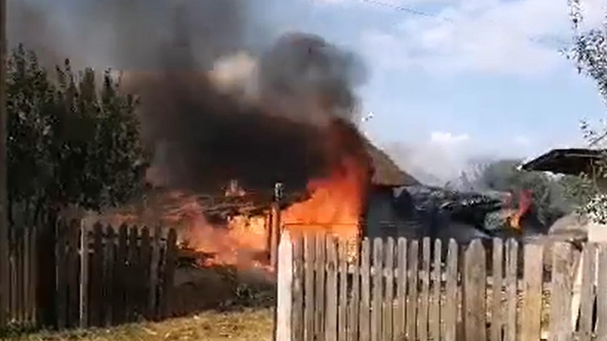 fetite chibrituri incendiu casa buzau