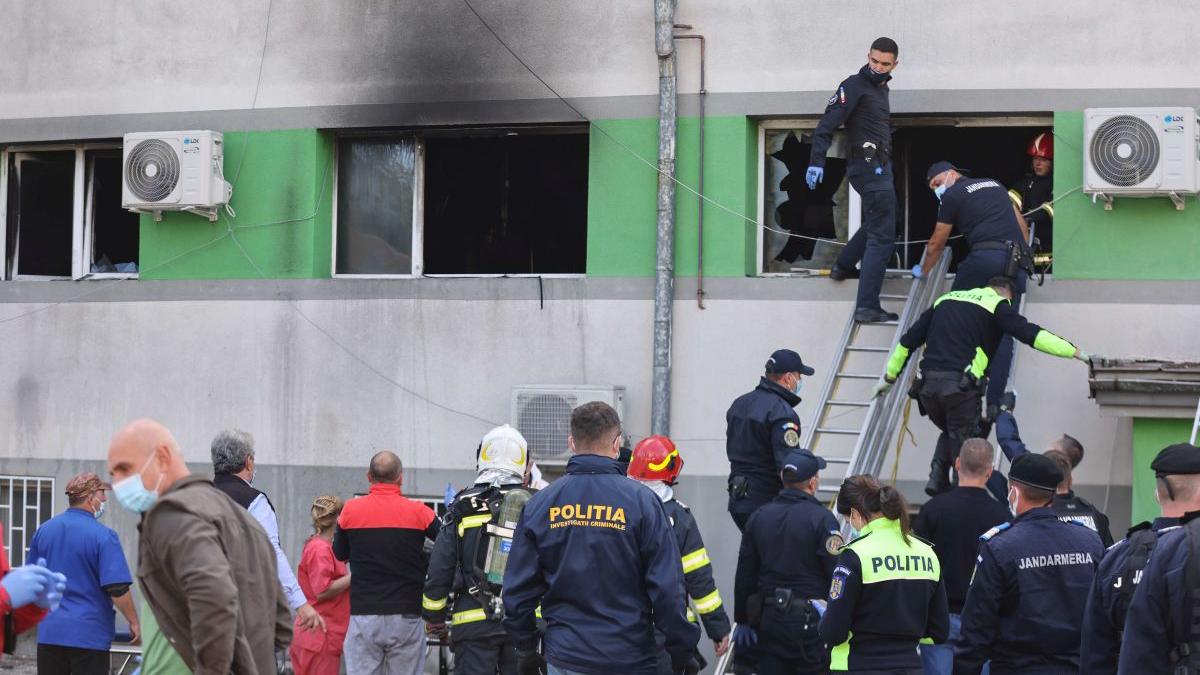 incendiu spital boli infectioase constanta