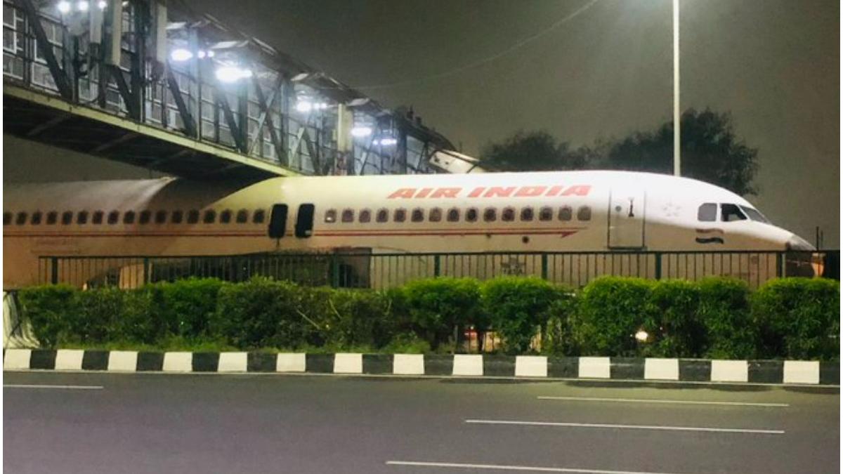 avion blocat pod air india