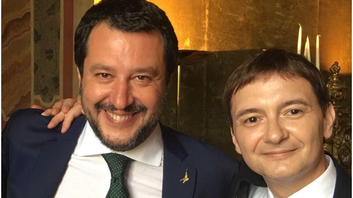  Matteo Salvini ?i Luca Morisi