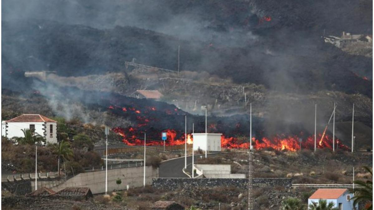 Insula La palma, vulcanul La Cumbre Vieja