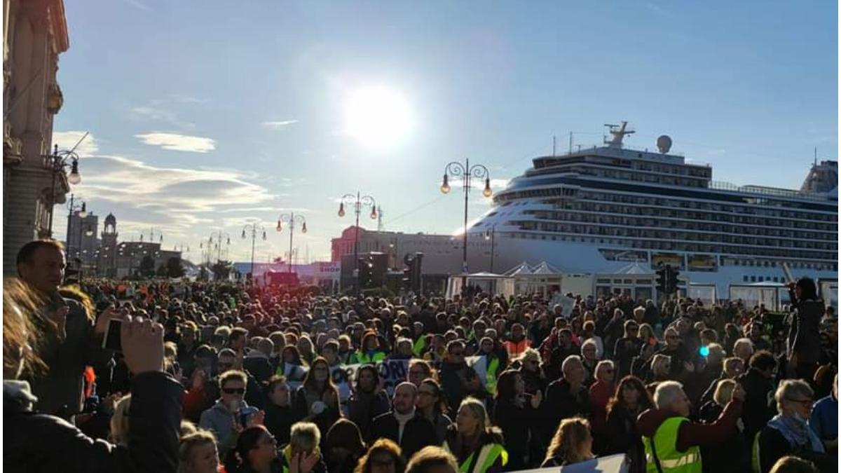 proteste Trieste