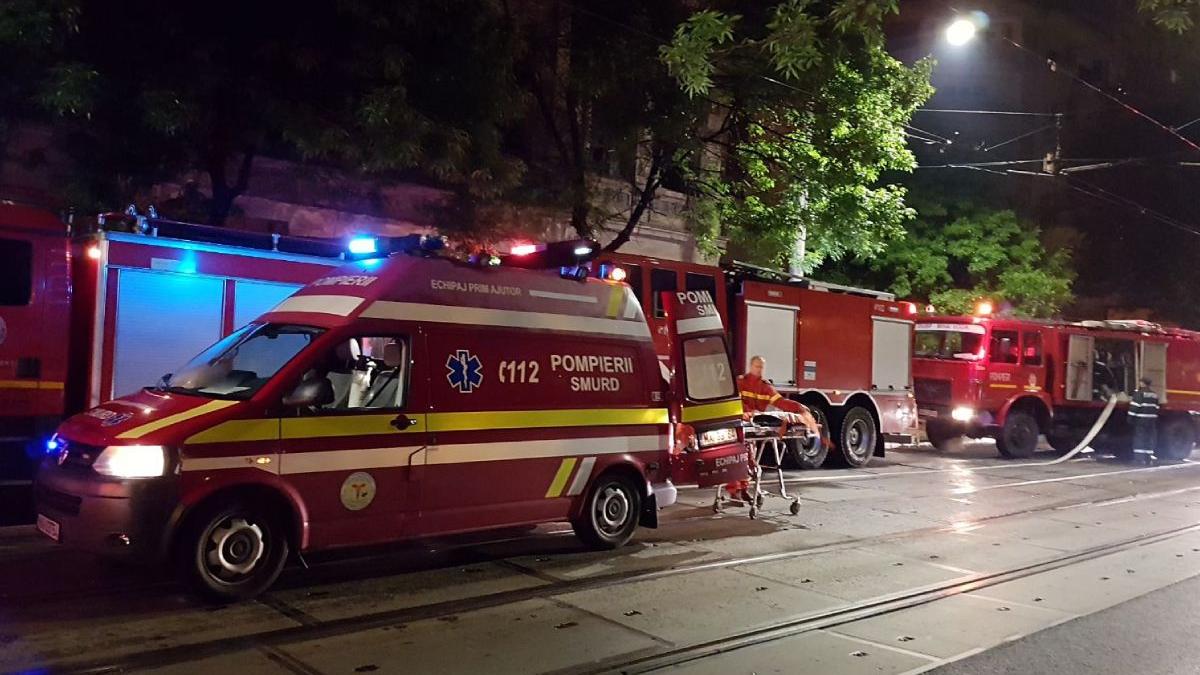 jandarm galati incendiu noua masini