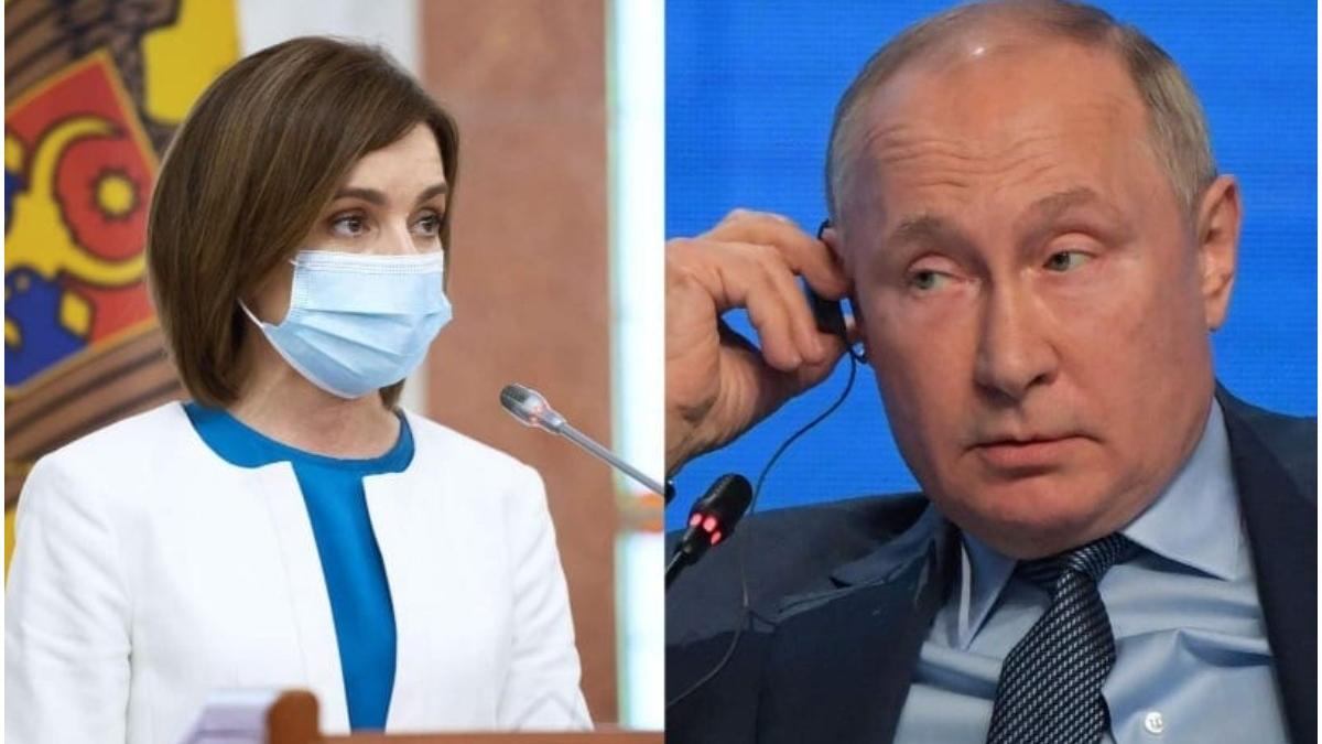 Maia Sandu, Vladimir Putin