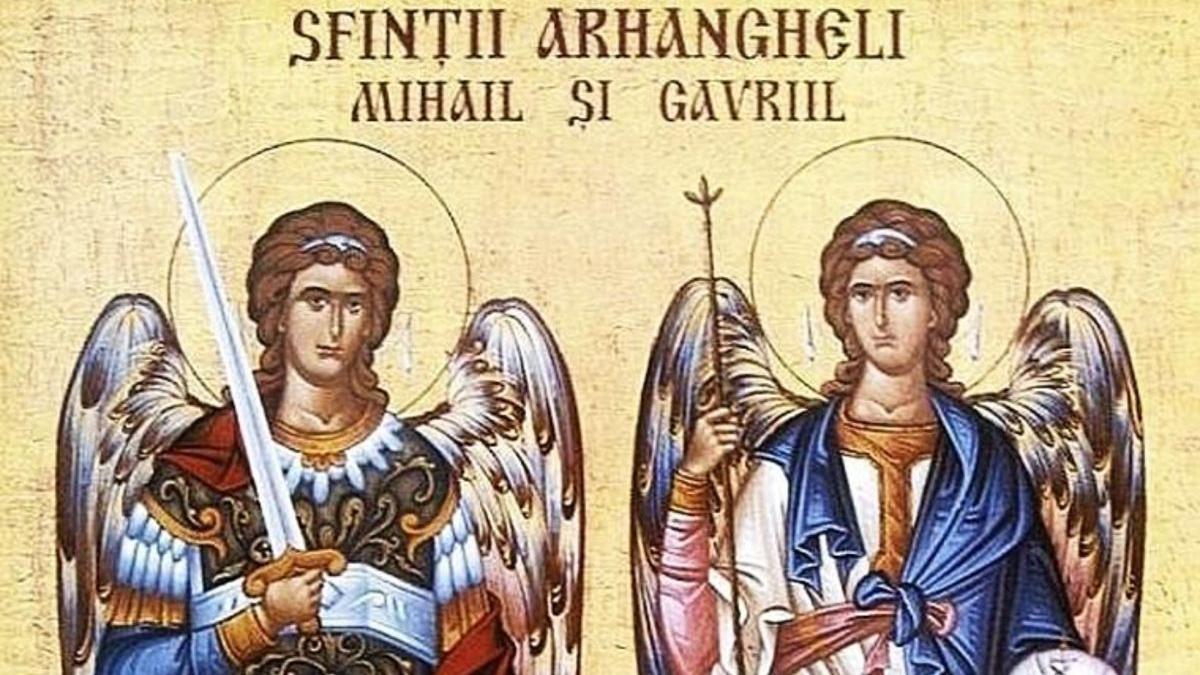 sfinti arhangheli mihail si gavriil