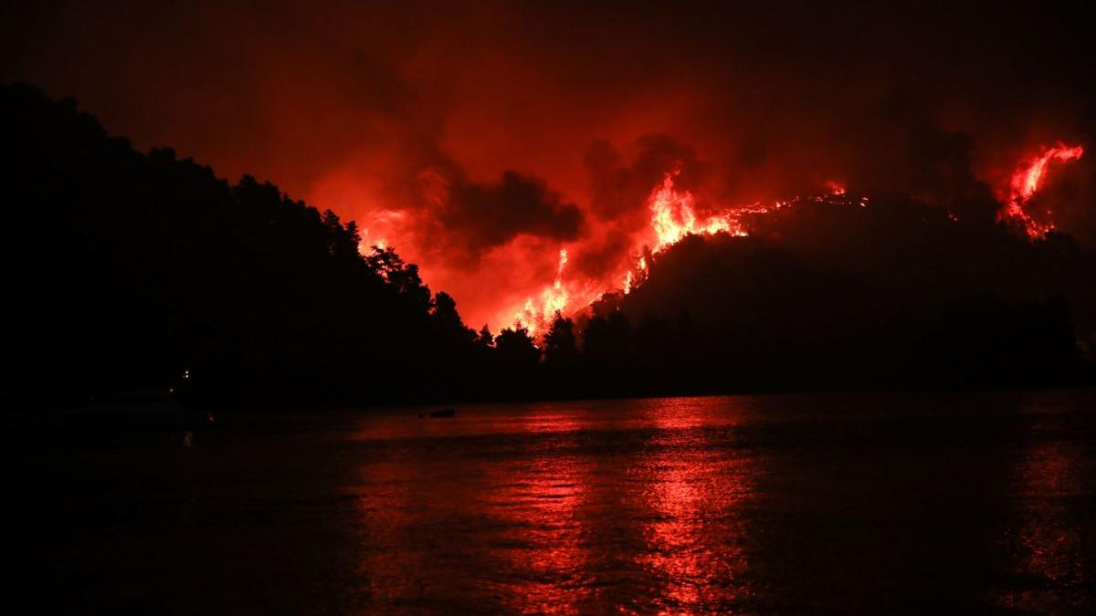 Incendii vegetatie grecia