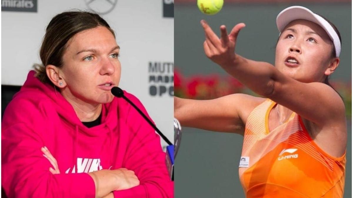 Simona Halep,Peng Shuai