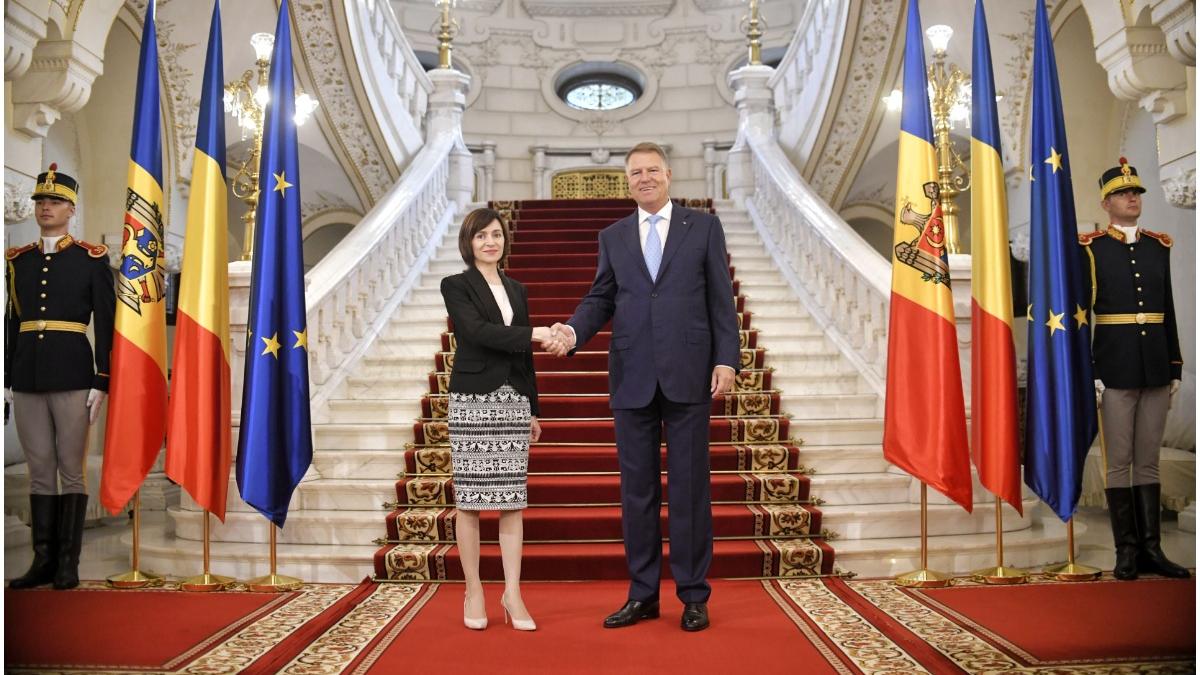 Klaus Iohannis ?i Maia Sandu