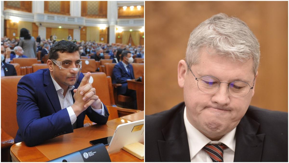 Gafe şi momente amuzante la audierile din Parlament. Monica Anisie l-a confundat pe George Simion cu Eugen Simion