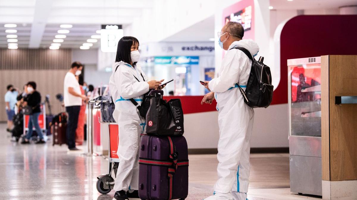 Aeroport Sydney restrictii Covid