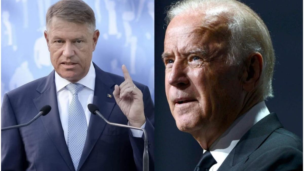 Klaus Iohannis Joe Biden