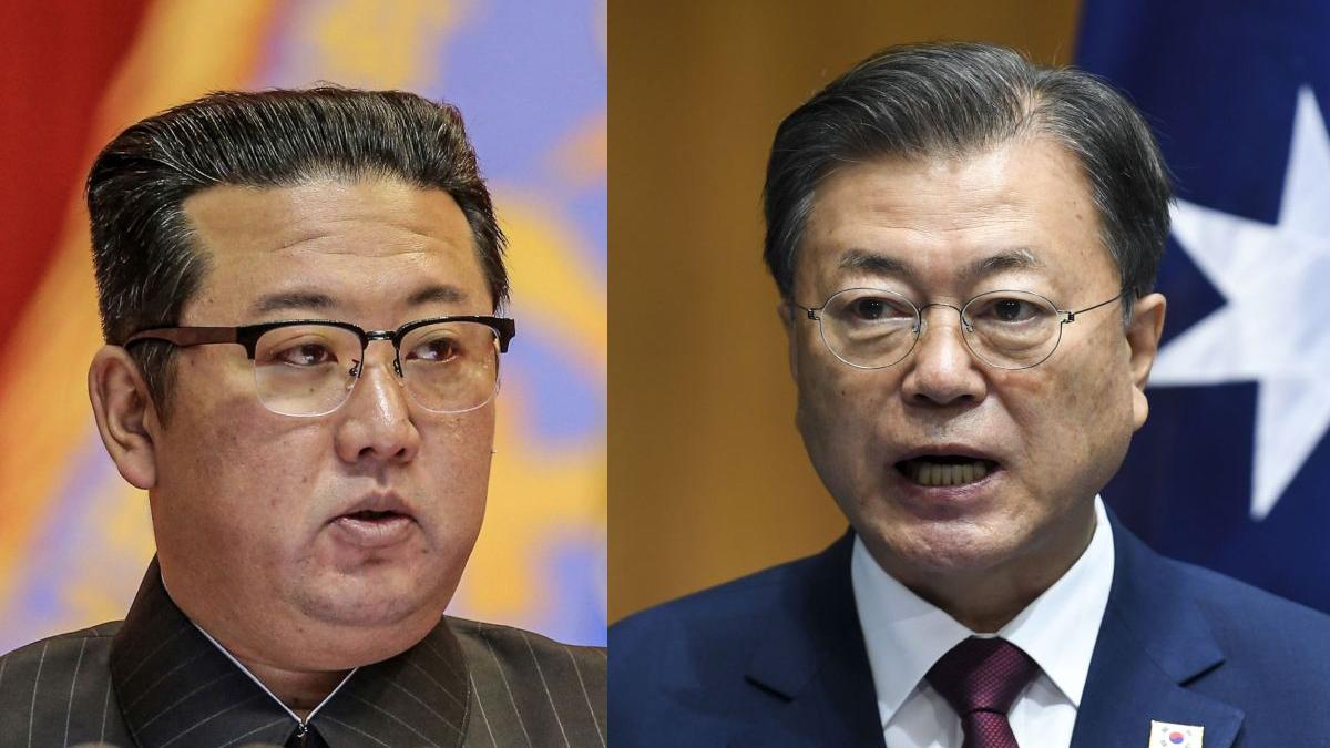 Kim Jong-un Moon Jae-in