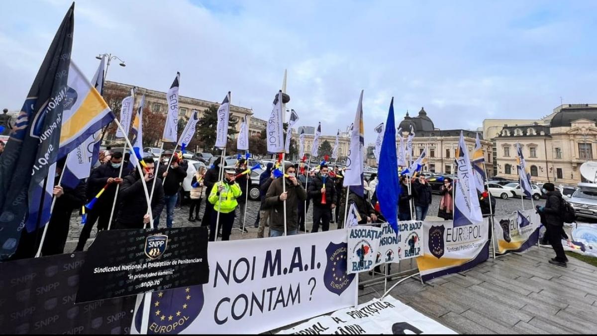 protest ministernul interne