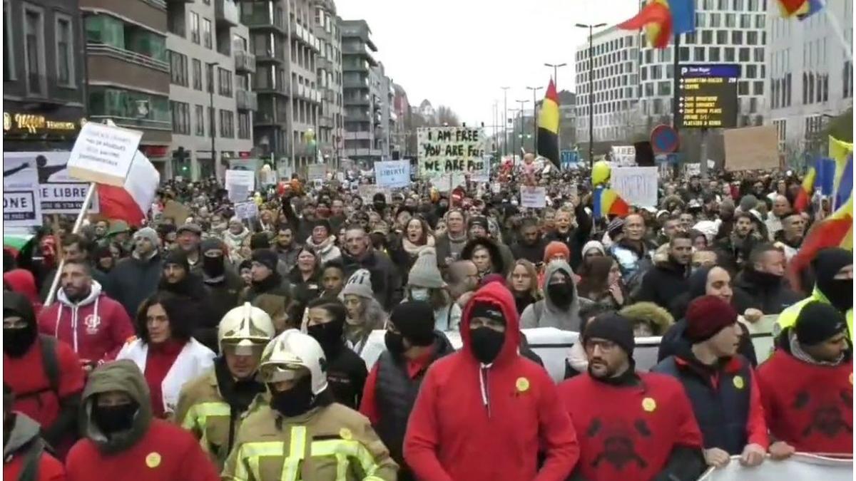 protest Bruxelles