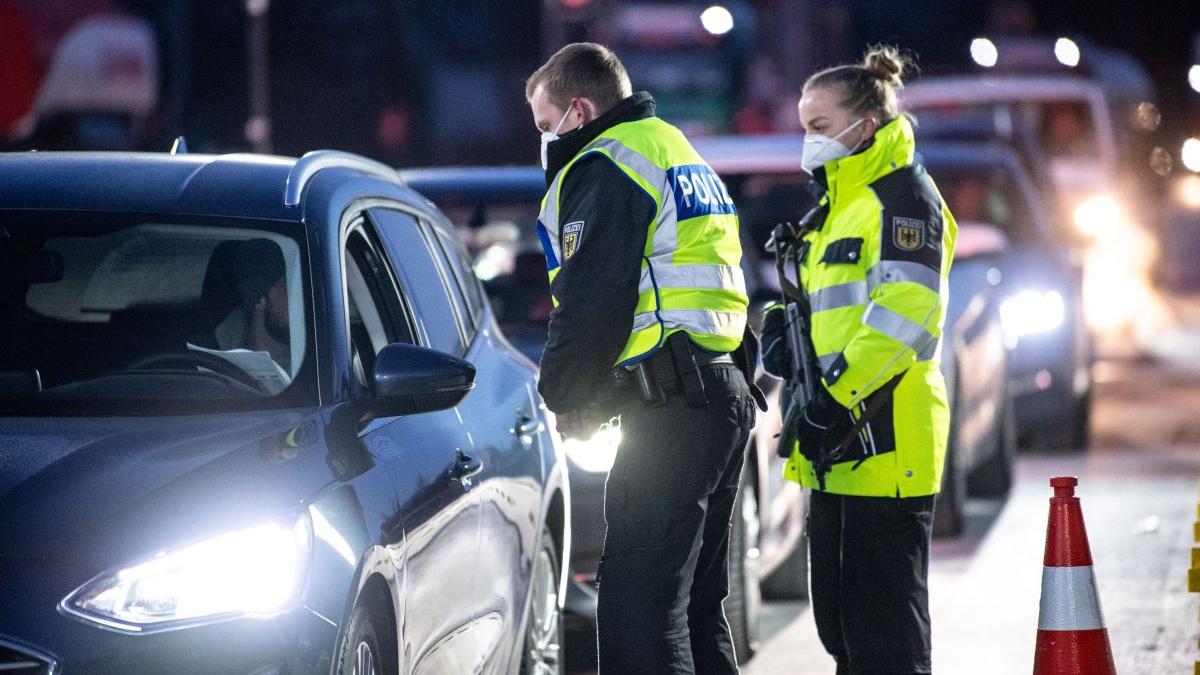 Politie autostrada Germania