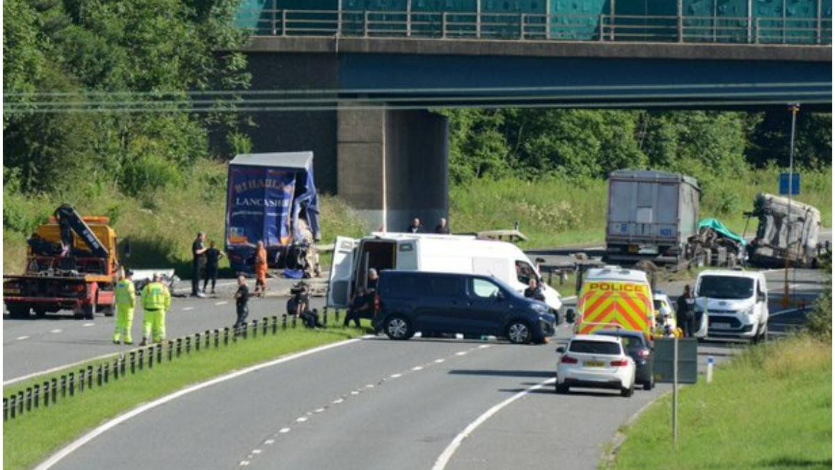 accident TIR anglia