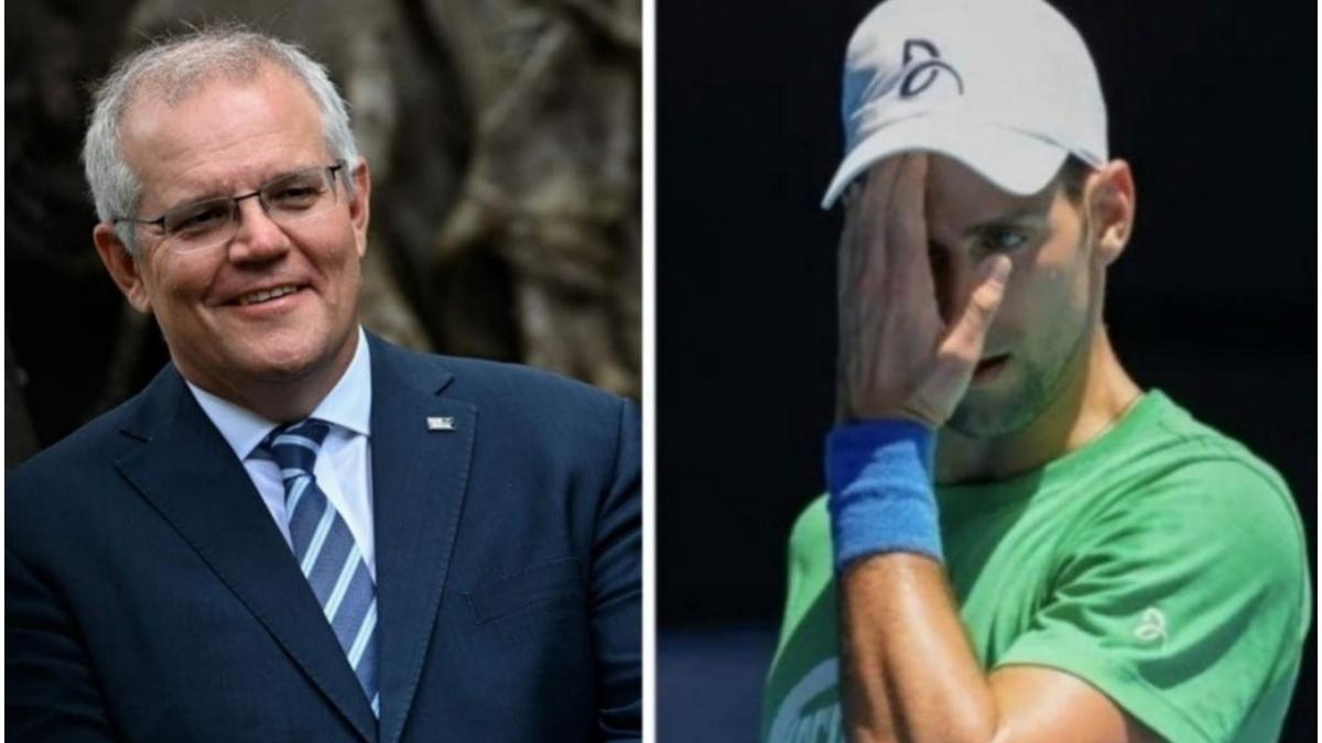 Scott Morrison, Novak Djokovic