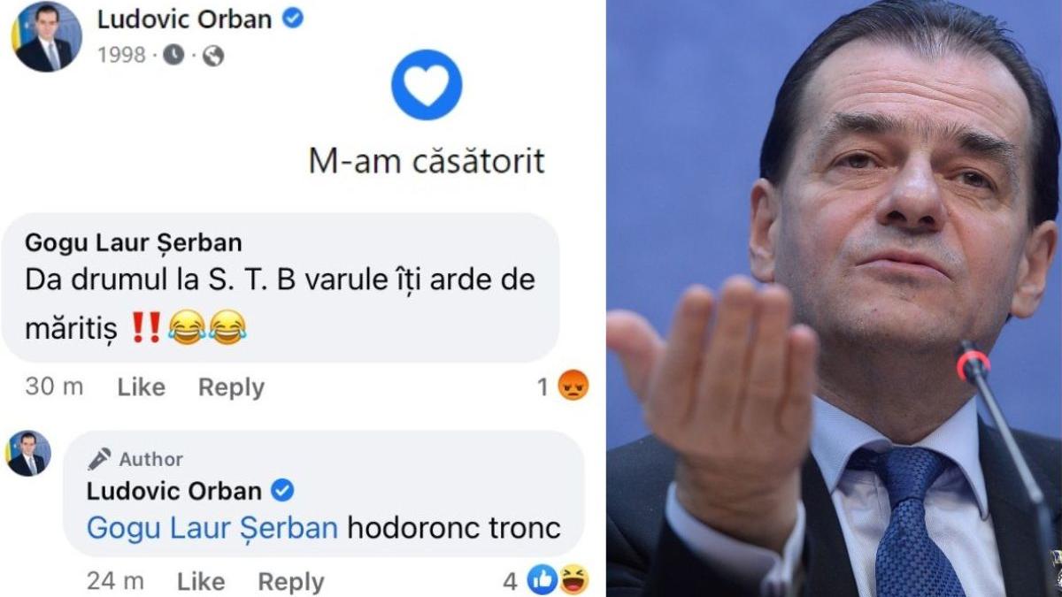 comentarii facebook ludovic orban