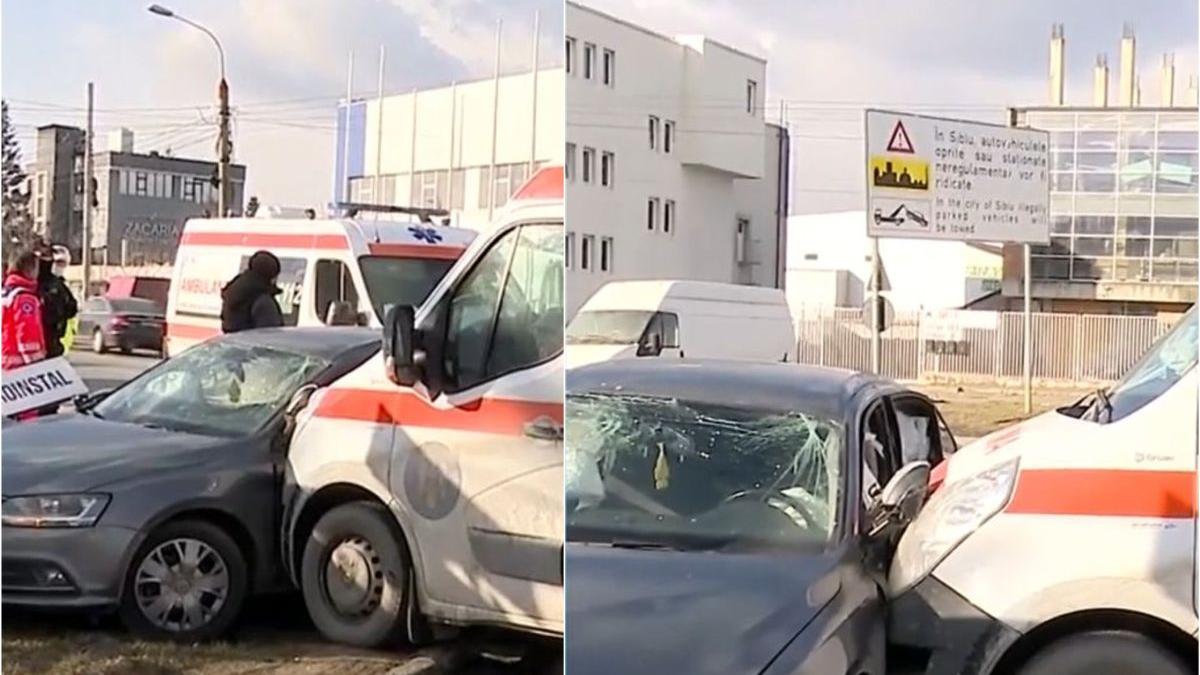 accident ambulanta sibiu