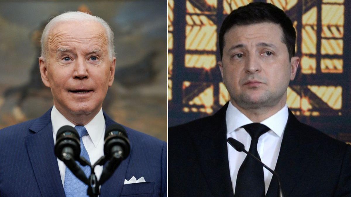 Joe Biden Volodimir Zelensky