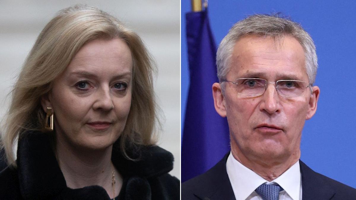 Liz Truss Jens Stoltenberg