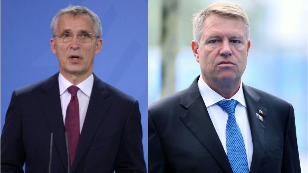 klaus iohannis jens stoltenberg nato baza mihail kogalniceanu