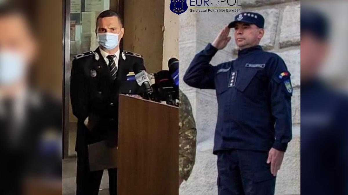 Înalt oficial al Poliției Române într-o uniformă ciudată. Europol: "A fost comandată special, ca să se diferențieze de muritorii de rând"