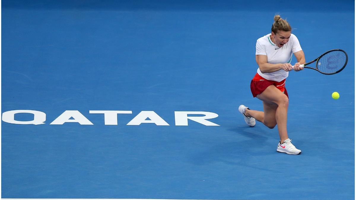 Simona Halep Doha