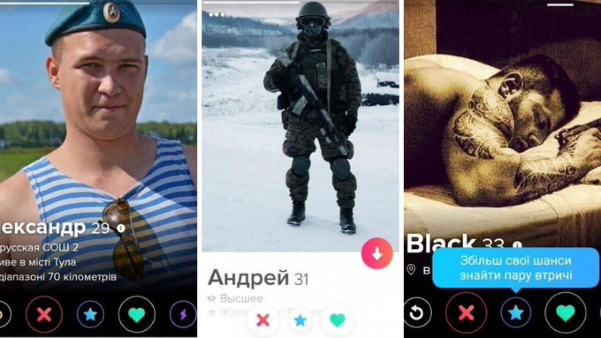 soldati rusi pe Tinder in Ucraina