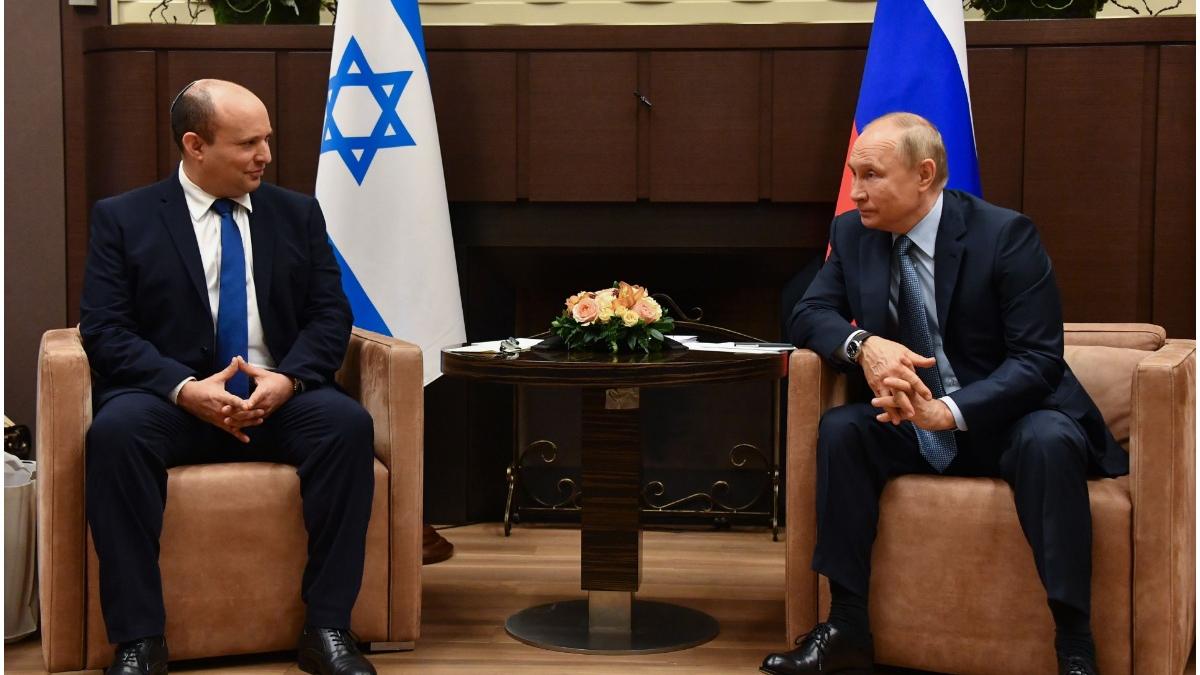 Naftali Bennett Vladimir Putin