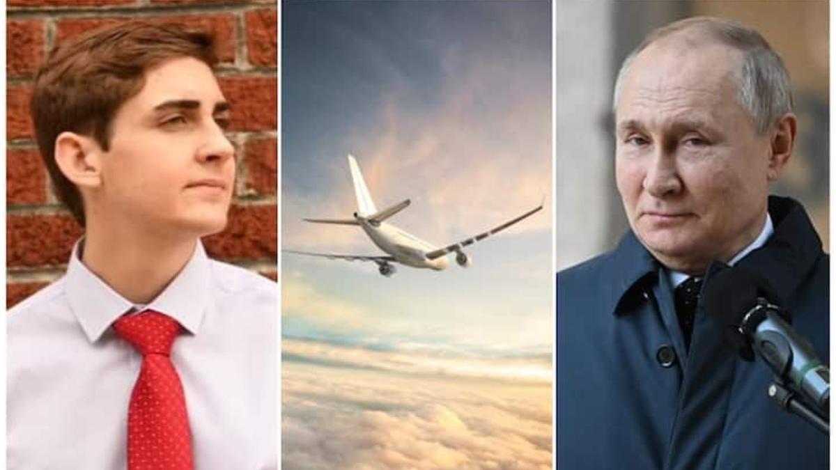 Jack Sweeney avion Vladimir Putin