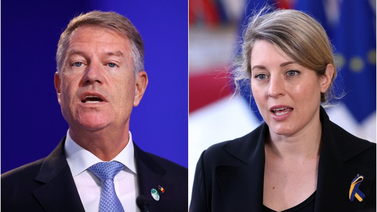 Klaus Iohannis, discuții cu Mélanie Joly, șefa diplomației canadiene, despre Ucraina și Rep. Moldova