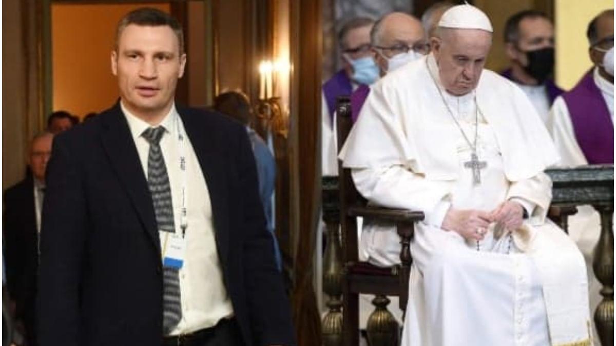 Vitali Klitschko, Papa Francisc