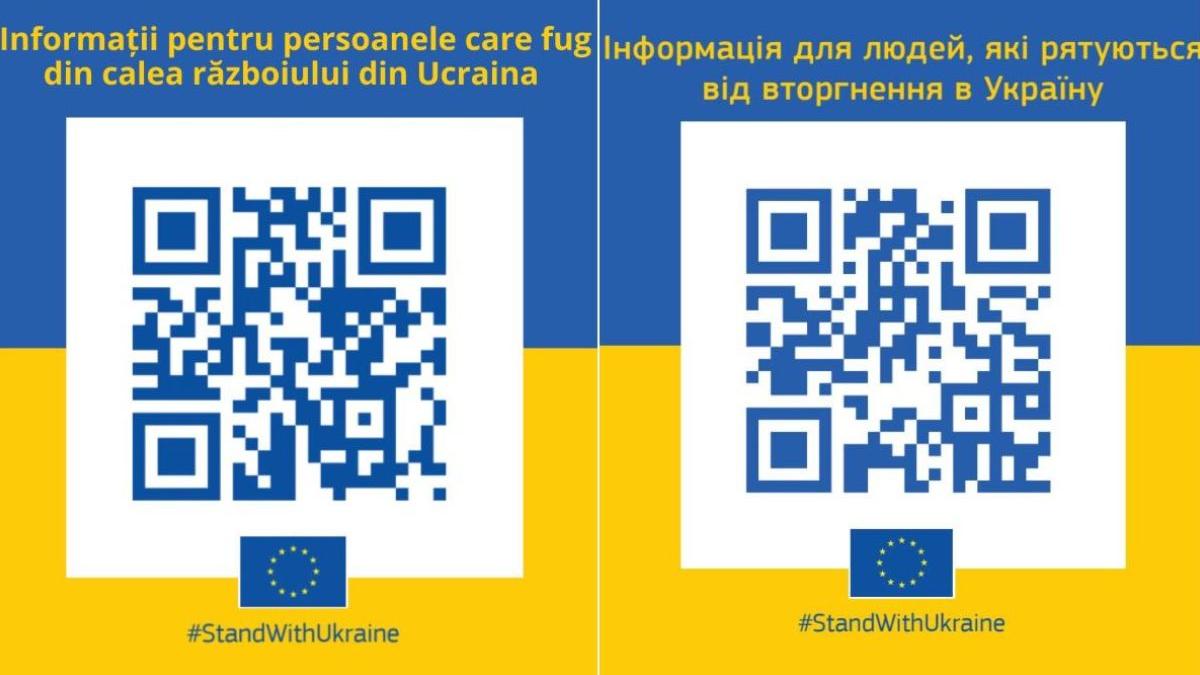 comisia europeana coduri qr refugiati ucraina