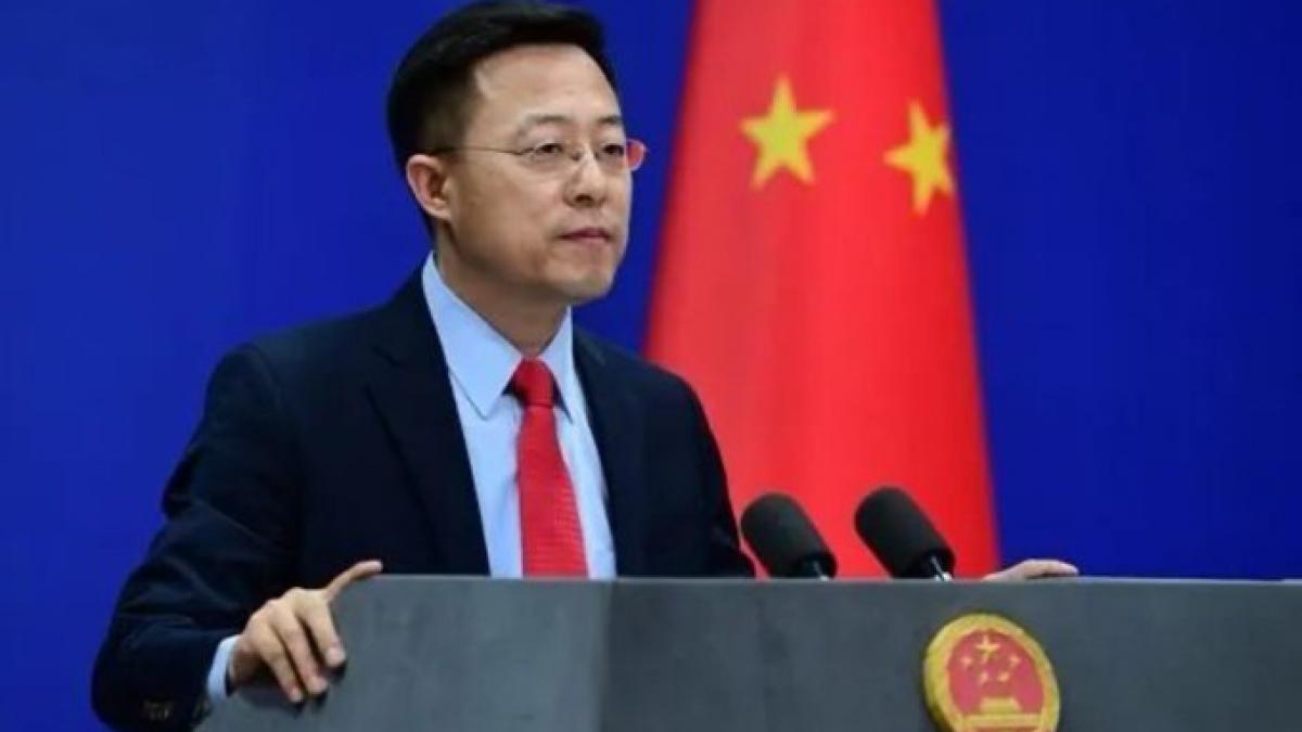 Purt?torul de cuv?nt al Ministerului chinez al Afacerilor Externe, Zhao Lijian,