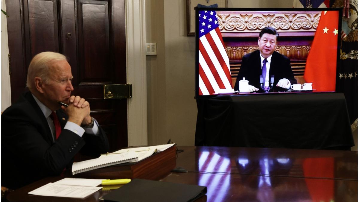 Joe Biden/ Xi Jinping