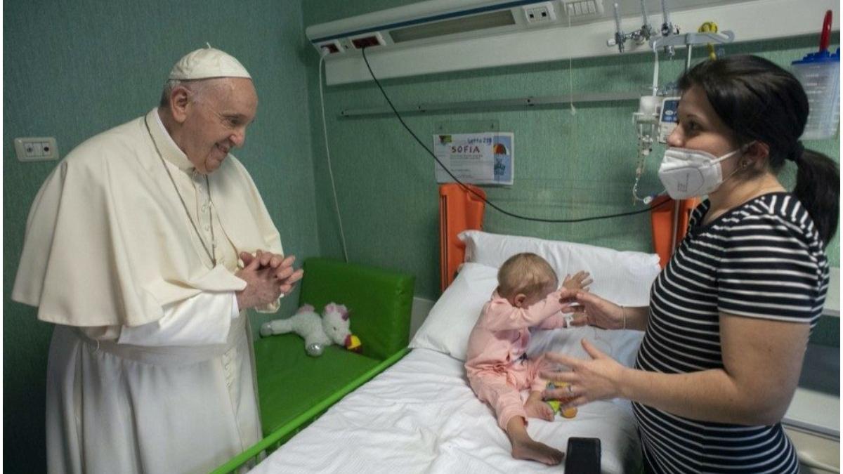 Papa Francisc copii Ucraina