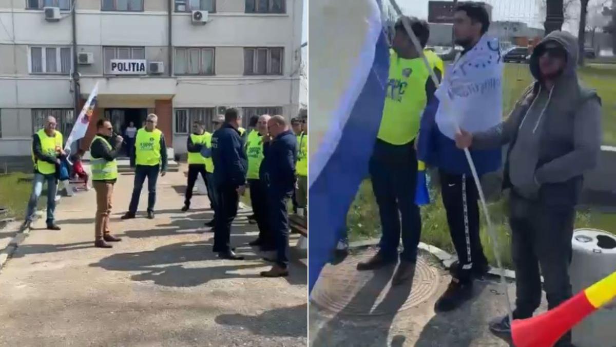 protest politisti mangalia 30 martie 2022