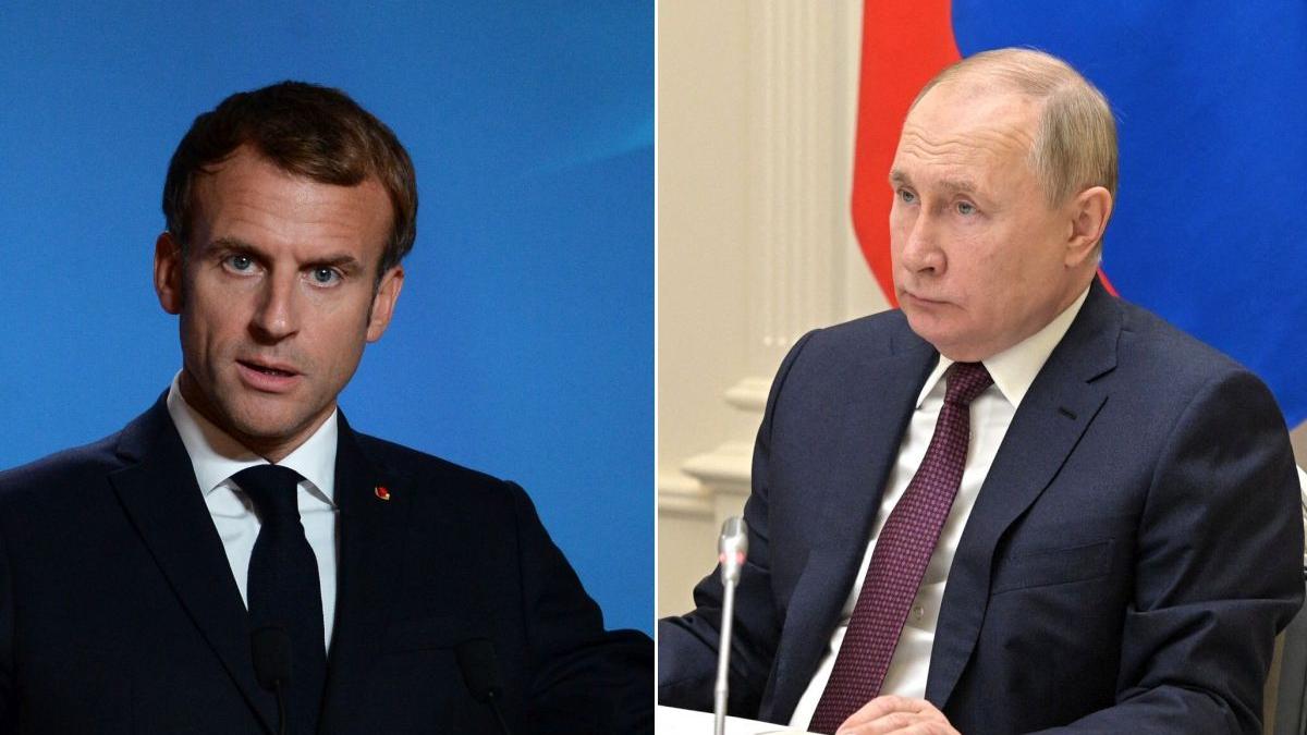 Macron Putin