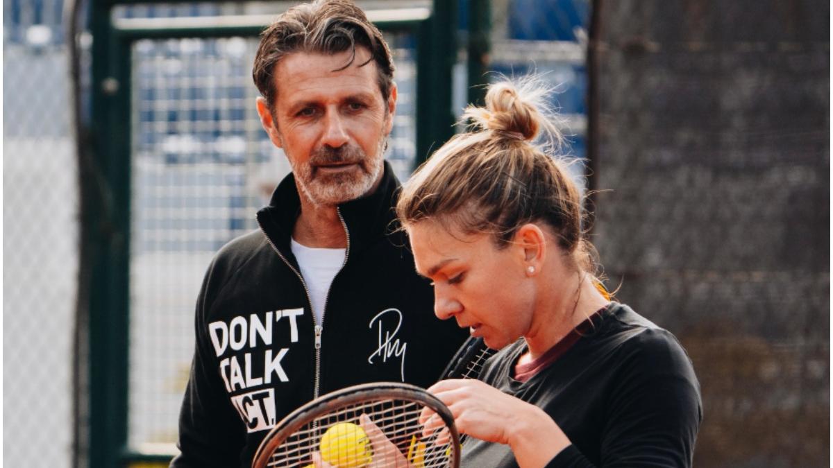 Patrick Mouratoglou Simona Halep