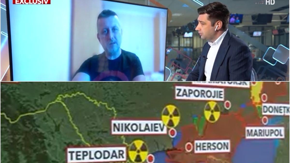 Şeful securităţii şi siguranţei centralelor nucleare din Ucraina, scenariu sumbru: "Orice avarie sau manevră greşită din partea ruşilor poate crea probleme grave pentru toată Europa"