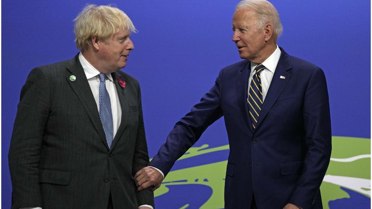 Joe Biden ?i Boris Johnson