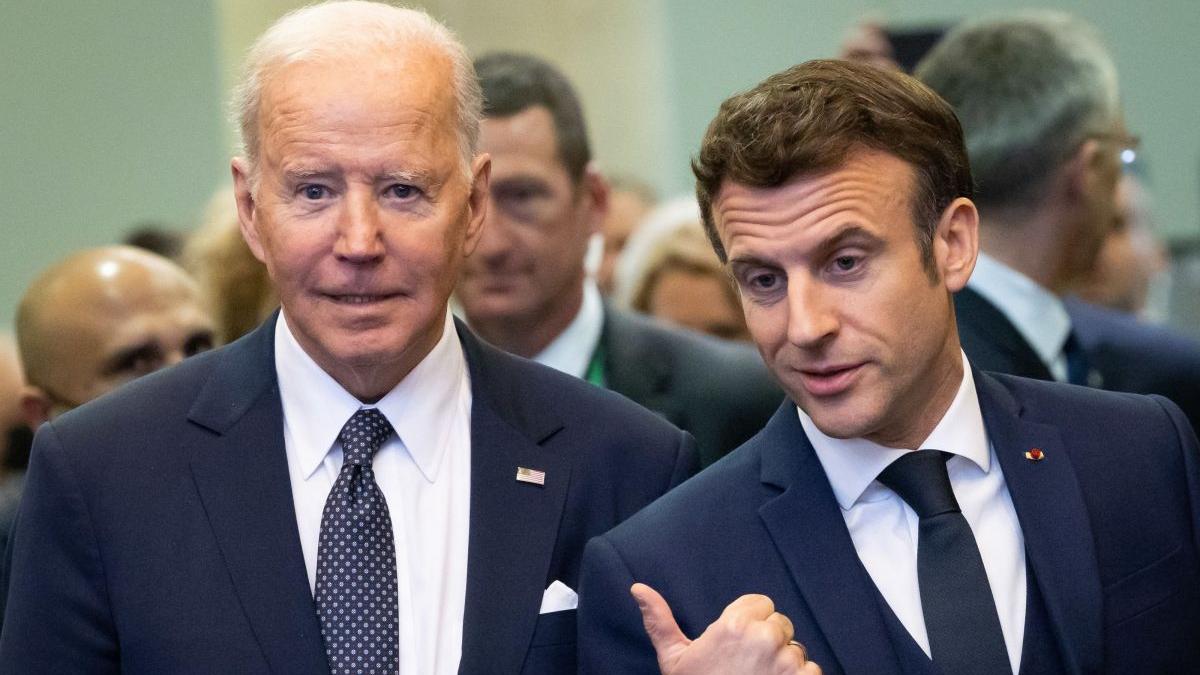 macron biden