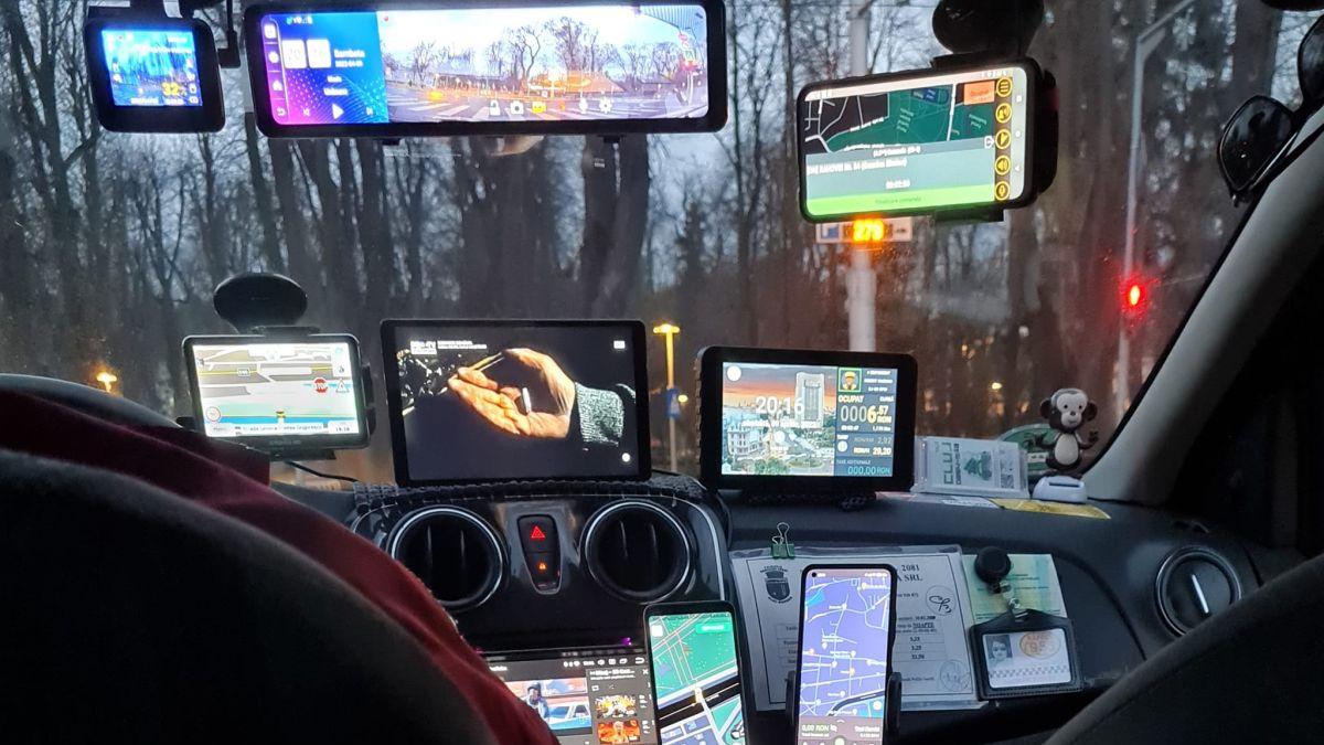 taximetrist cluj viral 10 ecrane